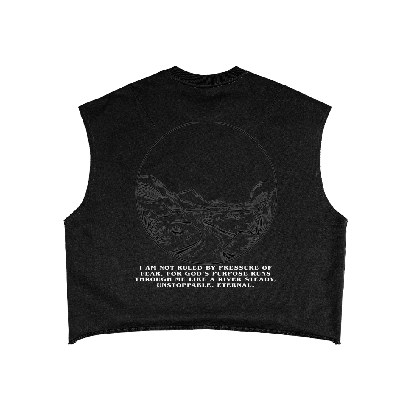 French Terry Boxy Tank Top