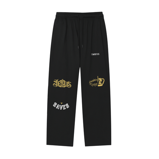 Mesh-Lined Quick-Dry Athletic Leg Pants