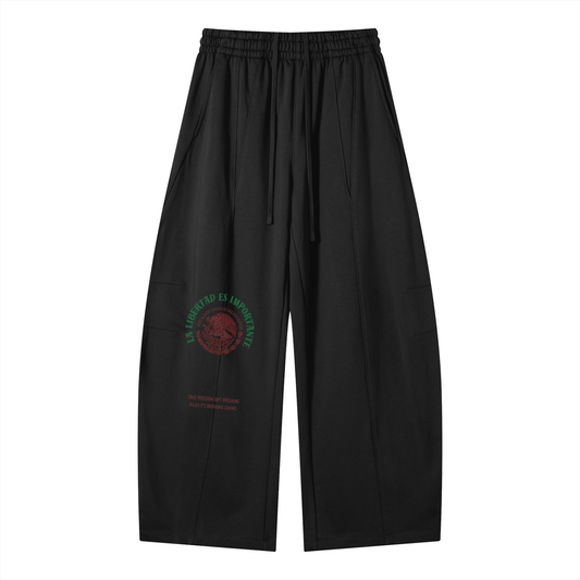 Heavyweight Wide Leg Panel Sweatpants